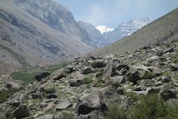 A glimpse of glaciar la paloma in the distance [sat dec 22 14:25:38 clst 2018]